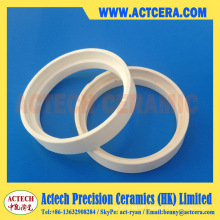 Precision 99% Alumina Ceramic Sealing Ring Machining